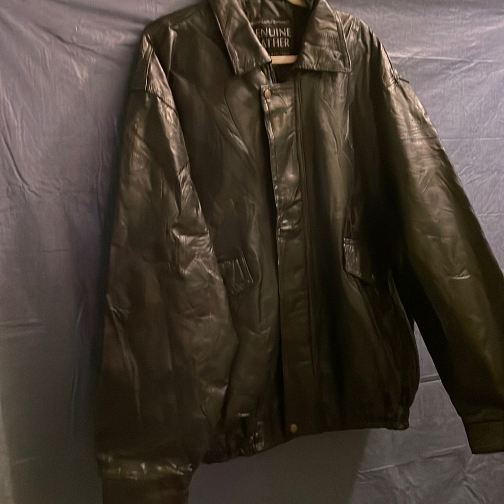 Leather jacket